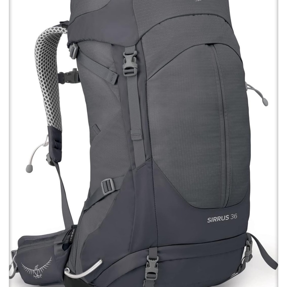 Osprey Sirrus 36L Women's Hiking Backpack, Tunnel Vision Grey